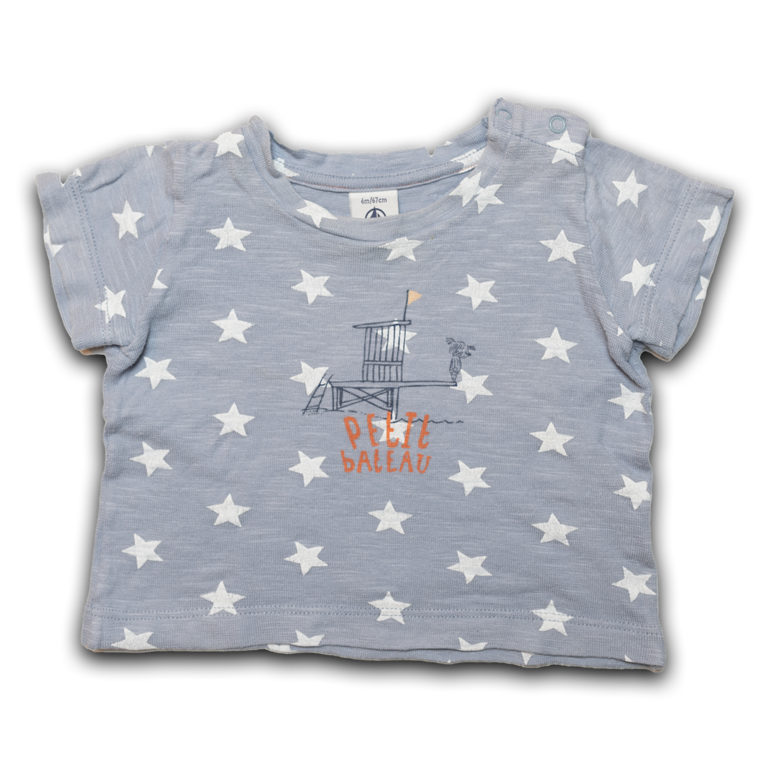 T-shirt Petit Bateau (6 mois, 67cm)